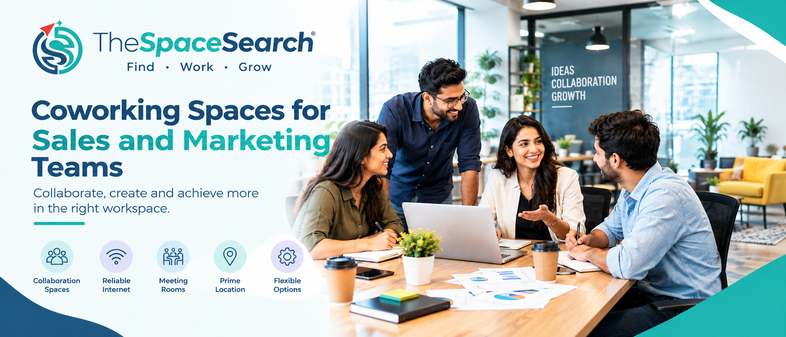 Top Coworking Spaces for Sales and Marketing Teams